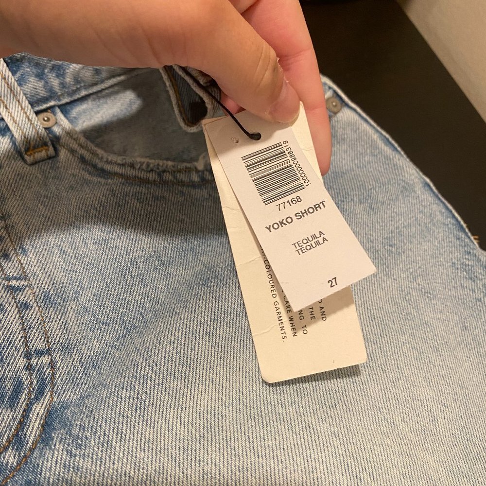 Aritzia/Denim Forum Yoko Jean Shorts